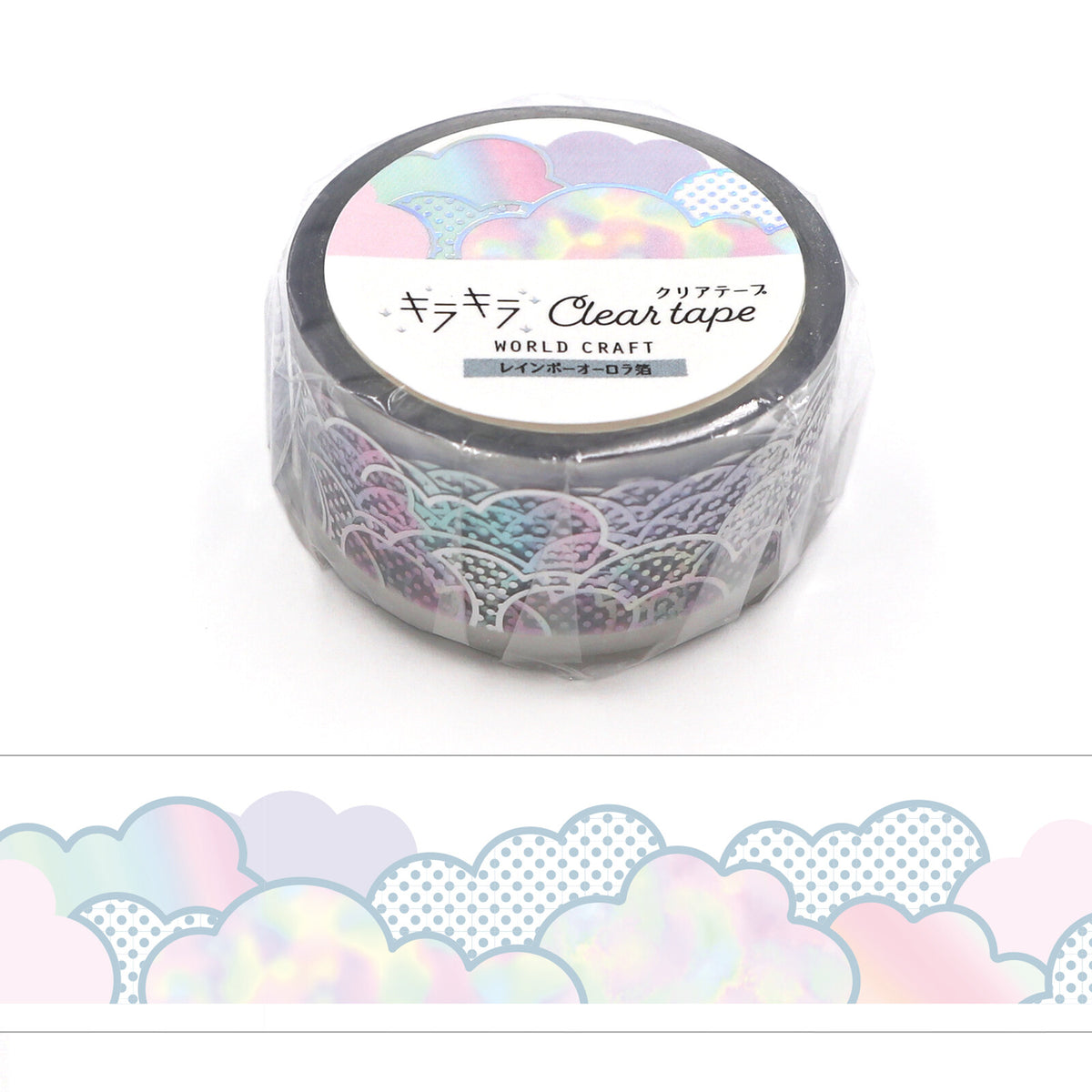 Iridescent Clouds Clear Tape