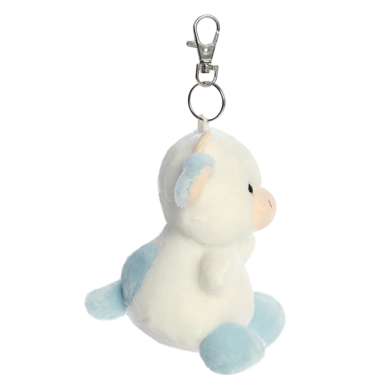 Skyla Blueberry Cow Palm Pal Clip