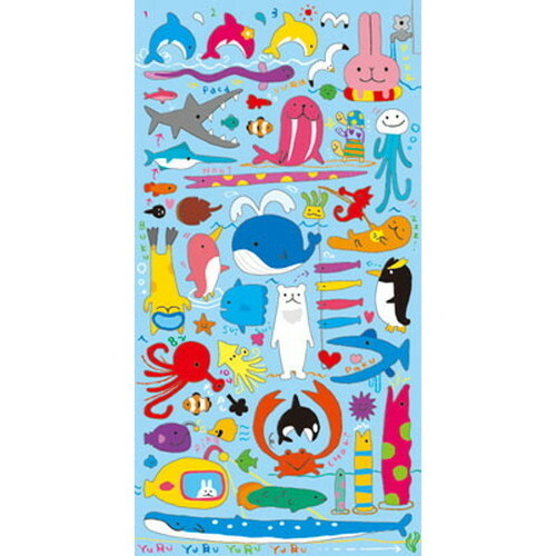 Crazy Marine Life Stickers