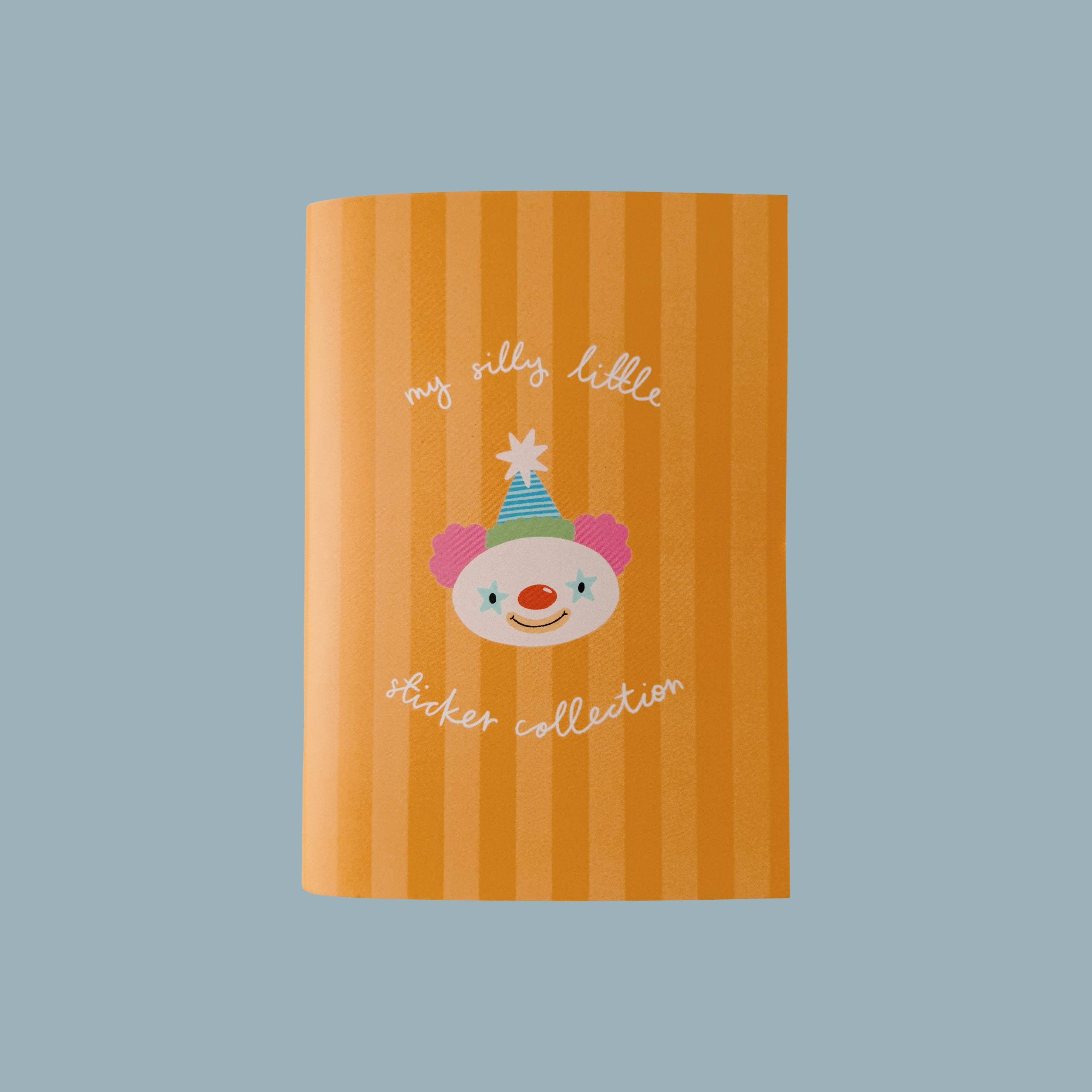 My Silly Little Sticker Collection Clown A5 Sticker Album