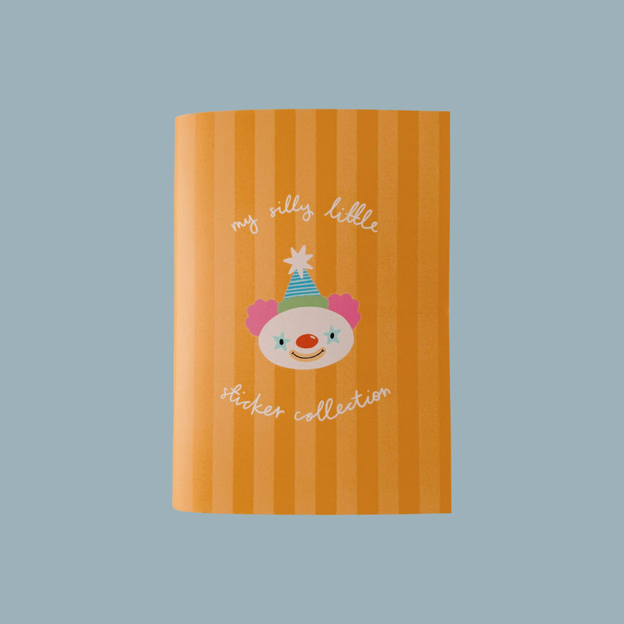 My Silly Little Sticker Collection Clown A5 Sticker Album