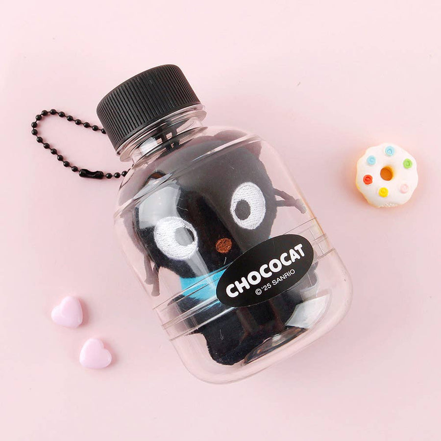 Chococat Mini Bottle Plush Keychain (10 cm)