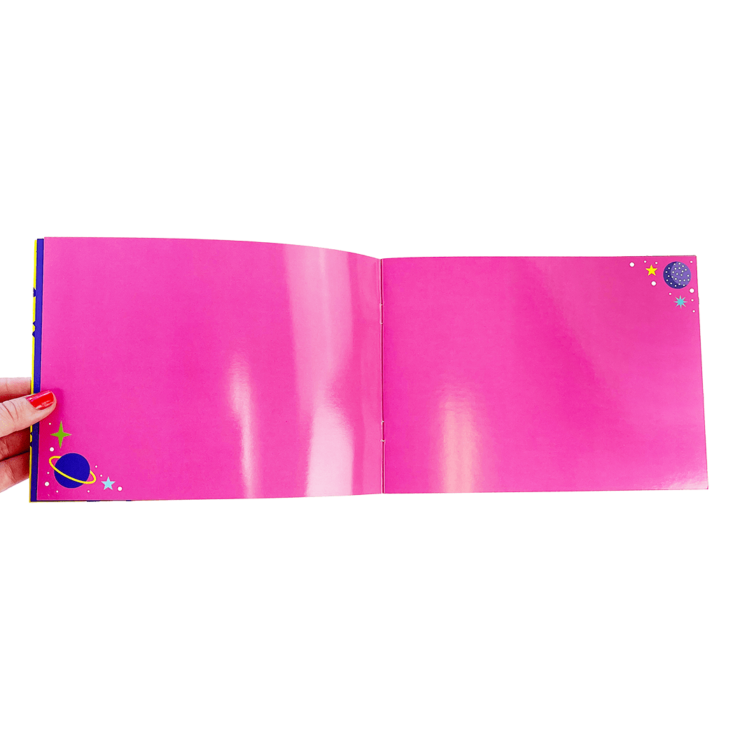 Colorful Cosmos Sticker Collector Album
