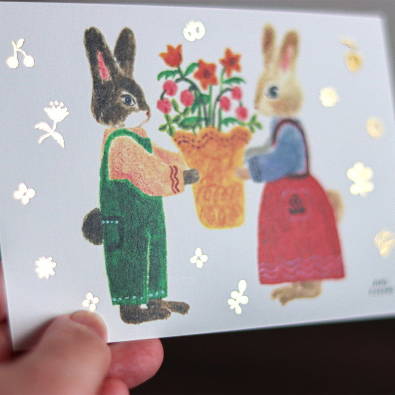 Bunny Festival Postcard