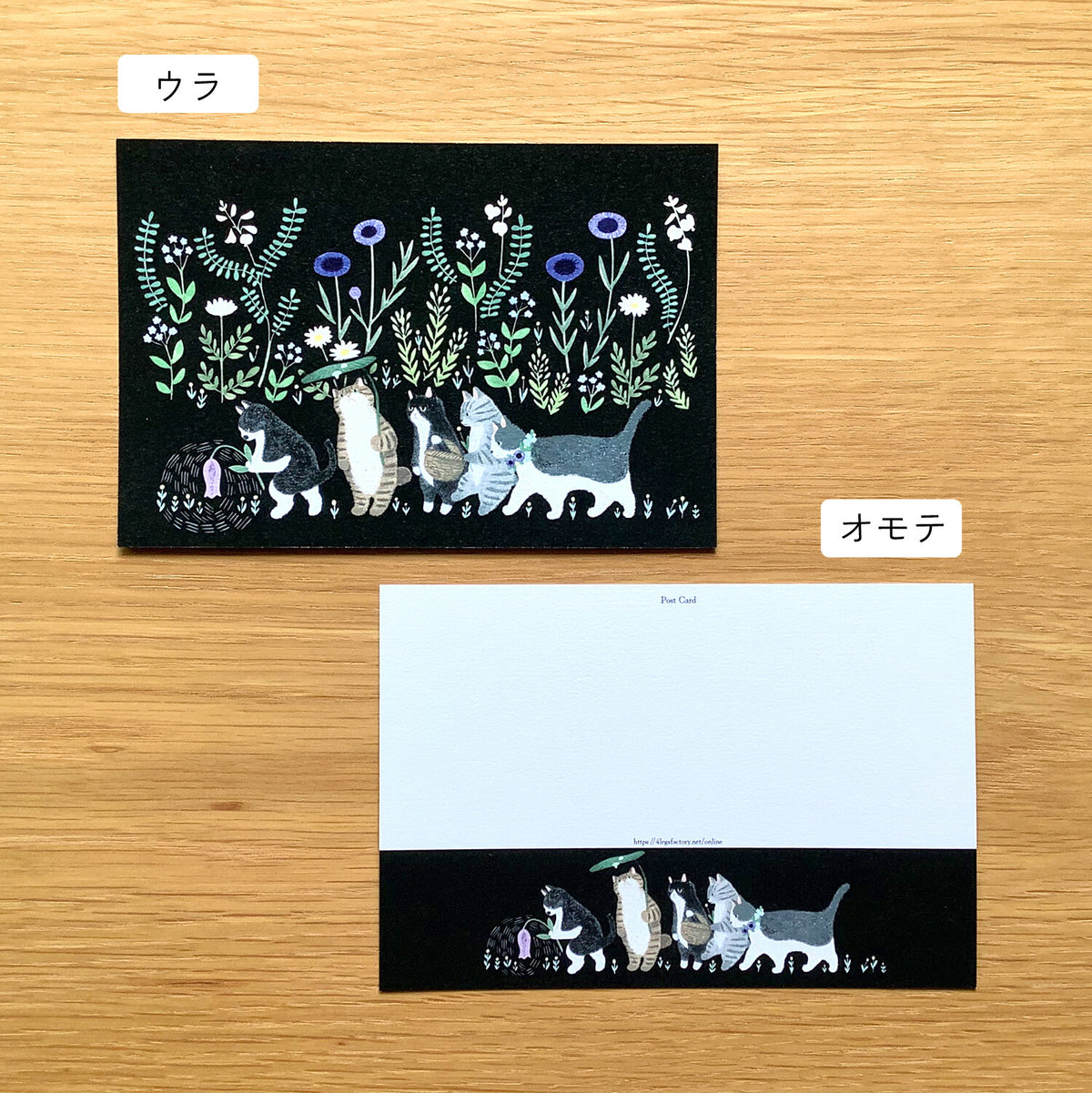 The Land of Cats Postcard