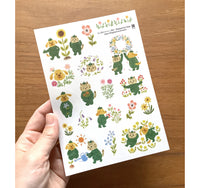 Illustrated Gardening Planner Stickers