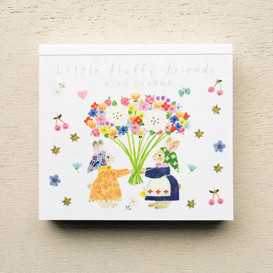 Little Fluffy Friends Memo Pad