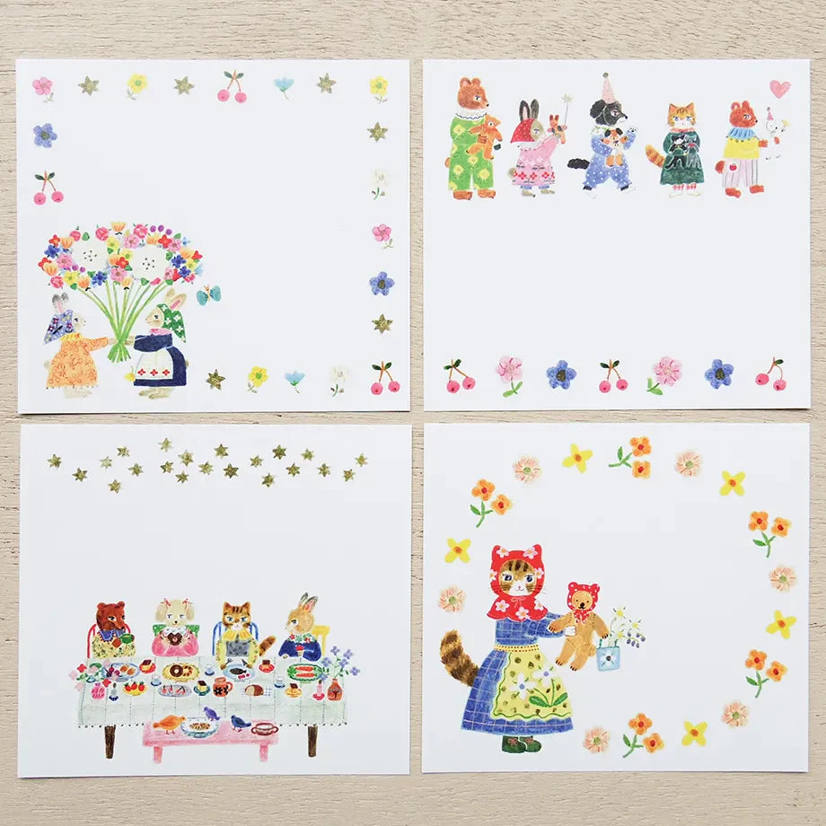 Little Fluffy Friends Memo Pad