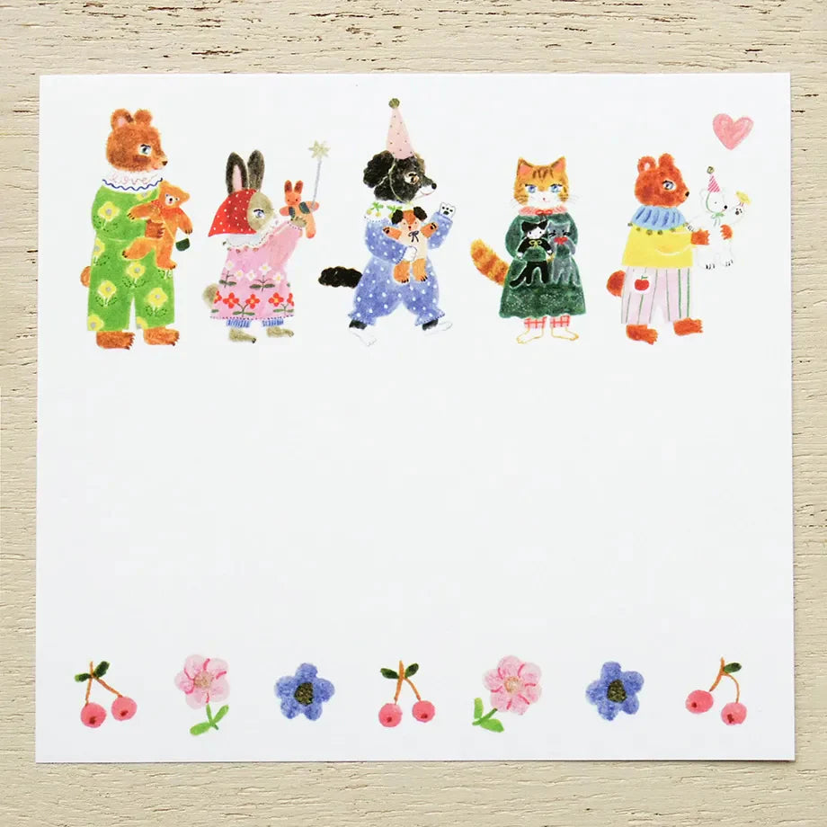 Little Fluffy Friends Memo Pad