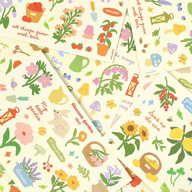 Garden Life Stickers Set