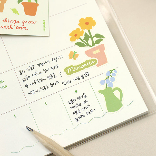 Garden Life Stickers Set