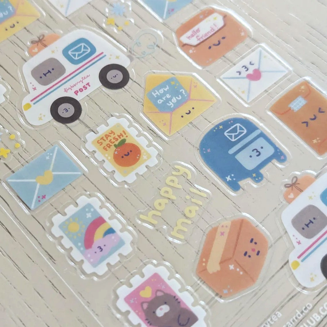 Happy Mail Kawaii Stickers