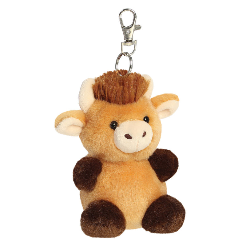 Hubert Highland Cow Palm Pal Clip