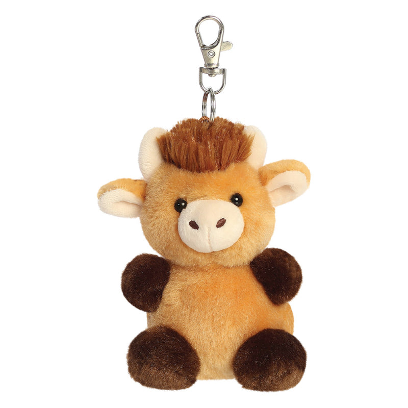 Hubert Highland Cow Palm Pal Clip