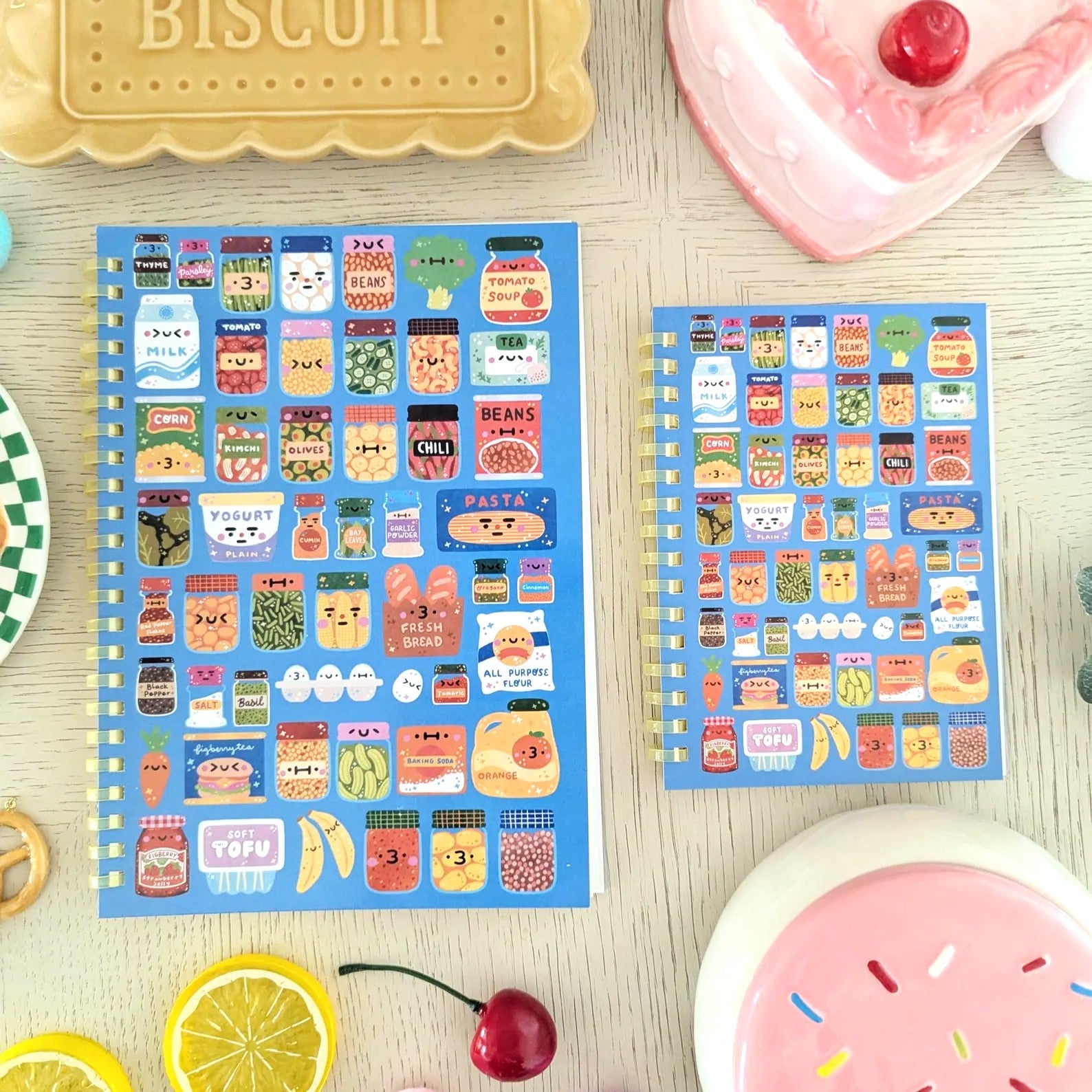 A6 Groceries Sticker Album