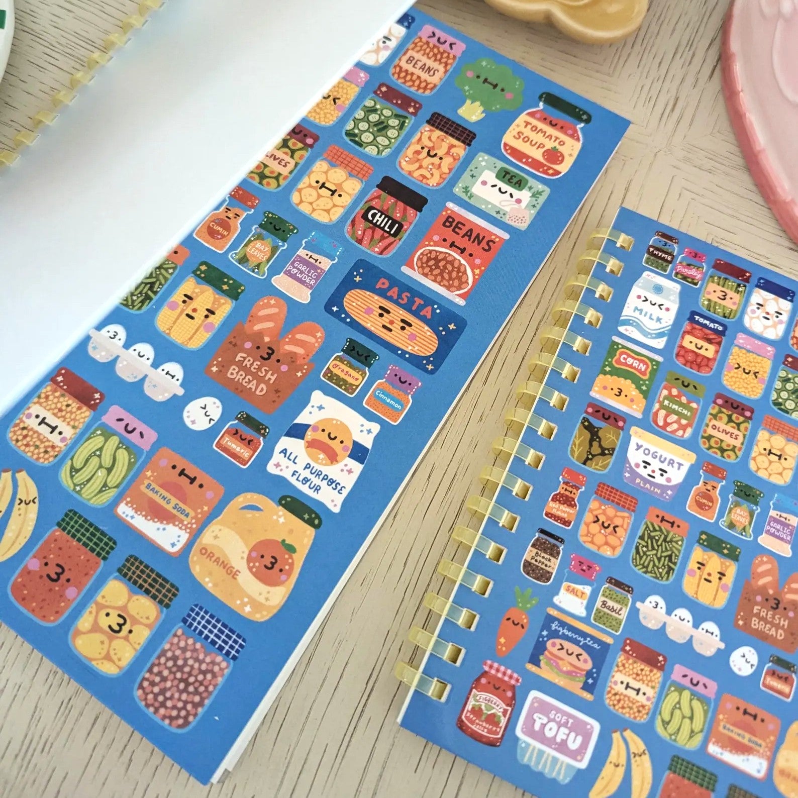 A6 Groceries Sticker Album