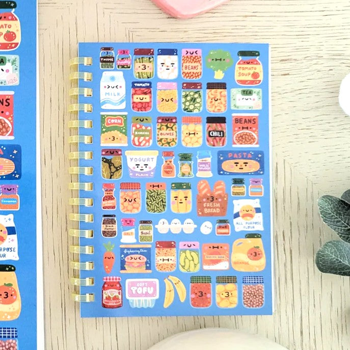 A6 Groceries Sticker Album