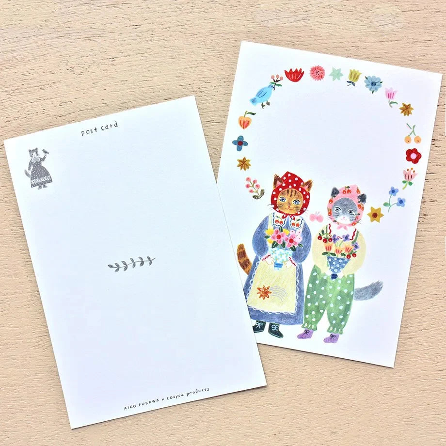 Little Fluffy Friends Postcard Selection