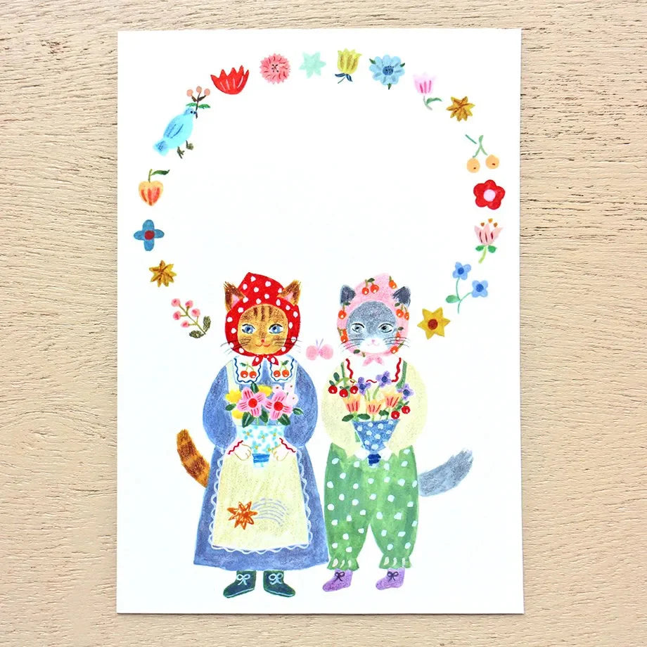 Little Fluffy Friends Postcard Selection