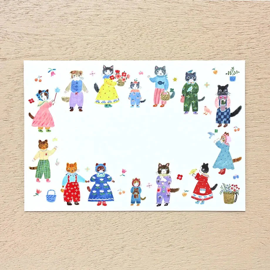 Little Fluffy Friends Postcard Selection