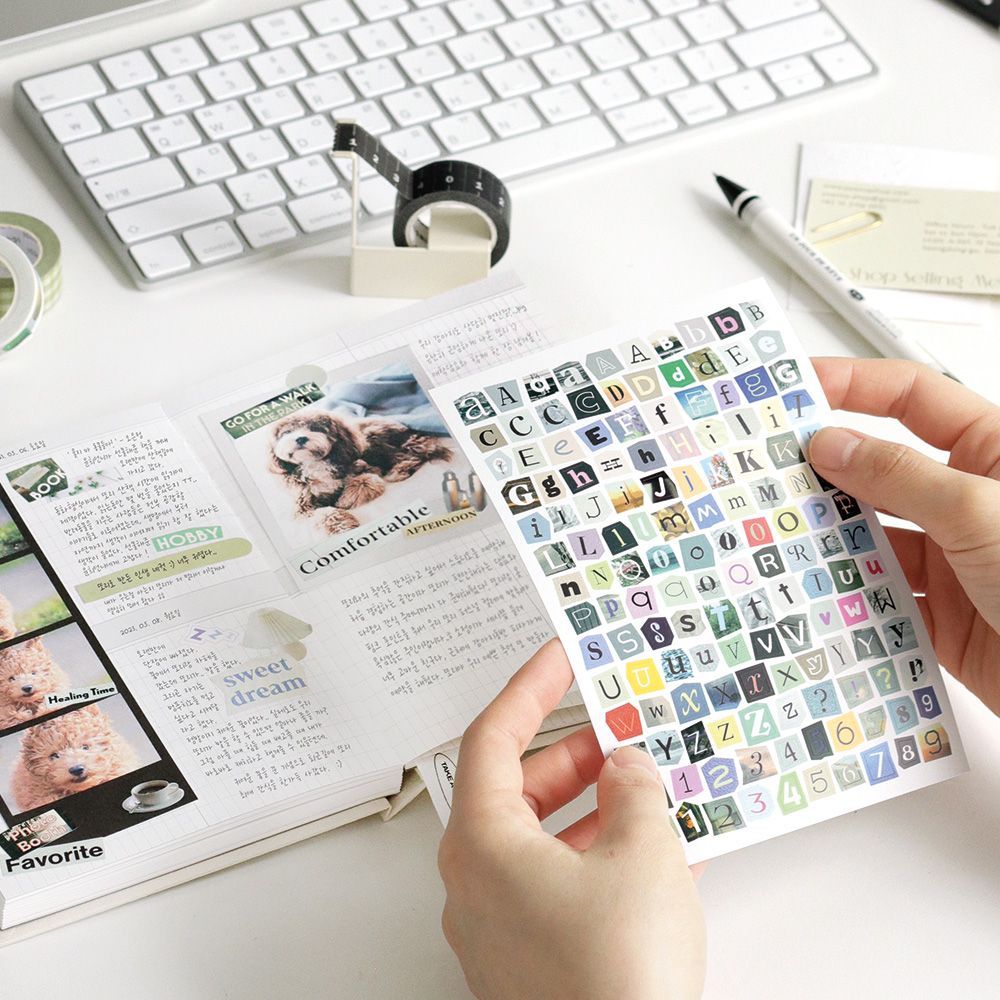 Magazine Collage Sticker Pack