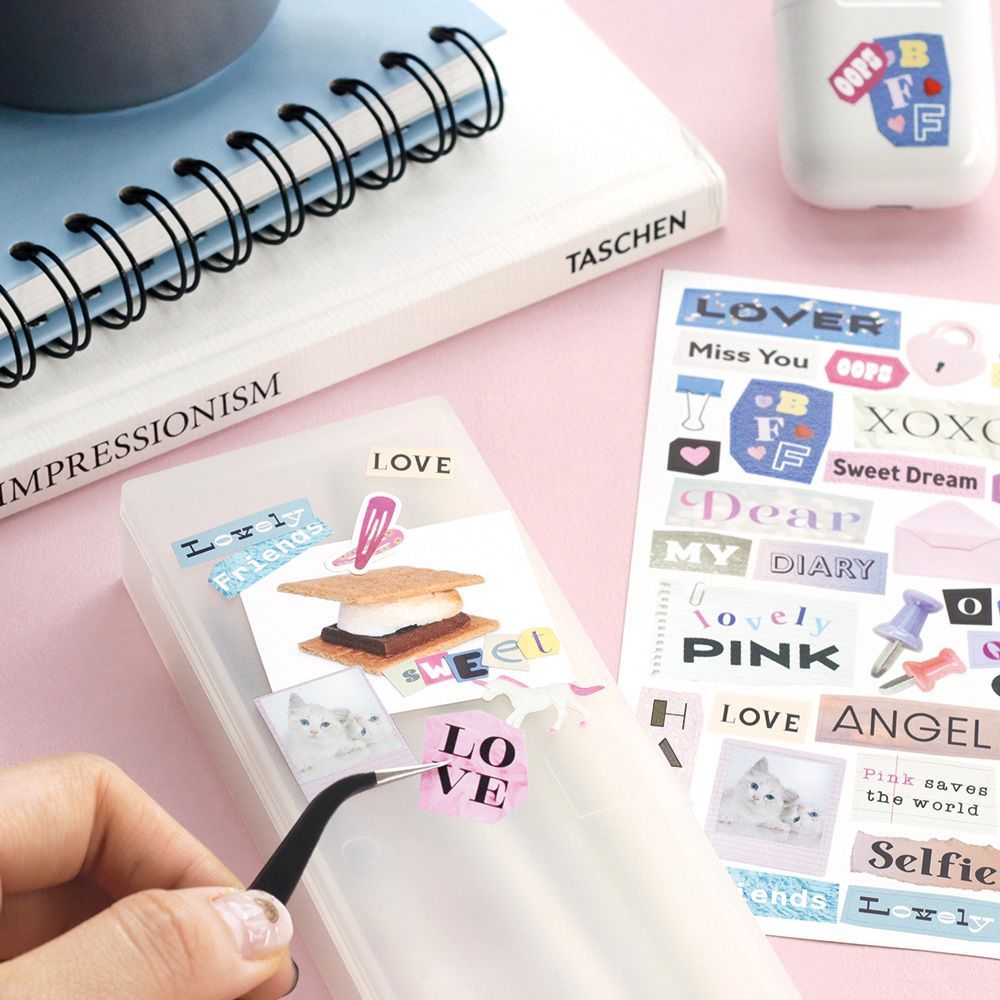Magazine Collage Sticker Pack