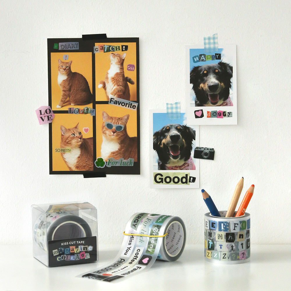 Magazine Letters Tape