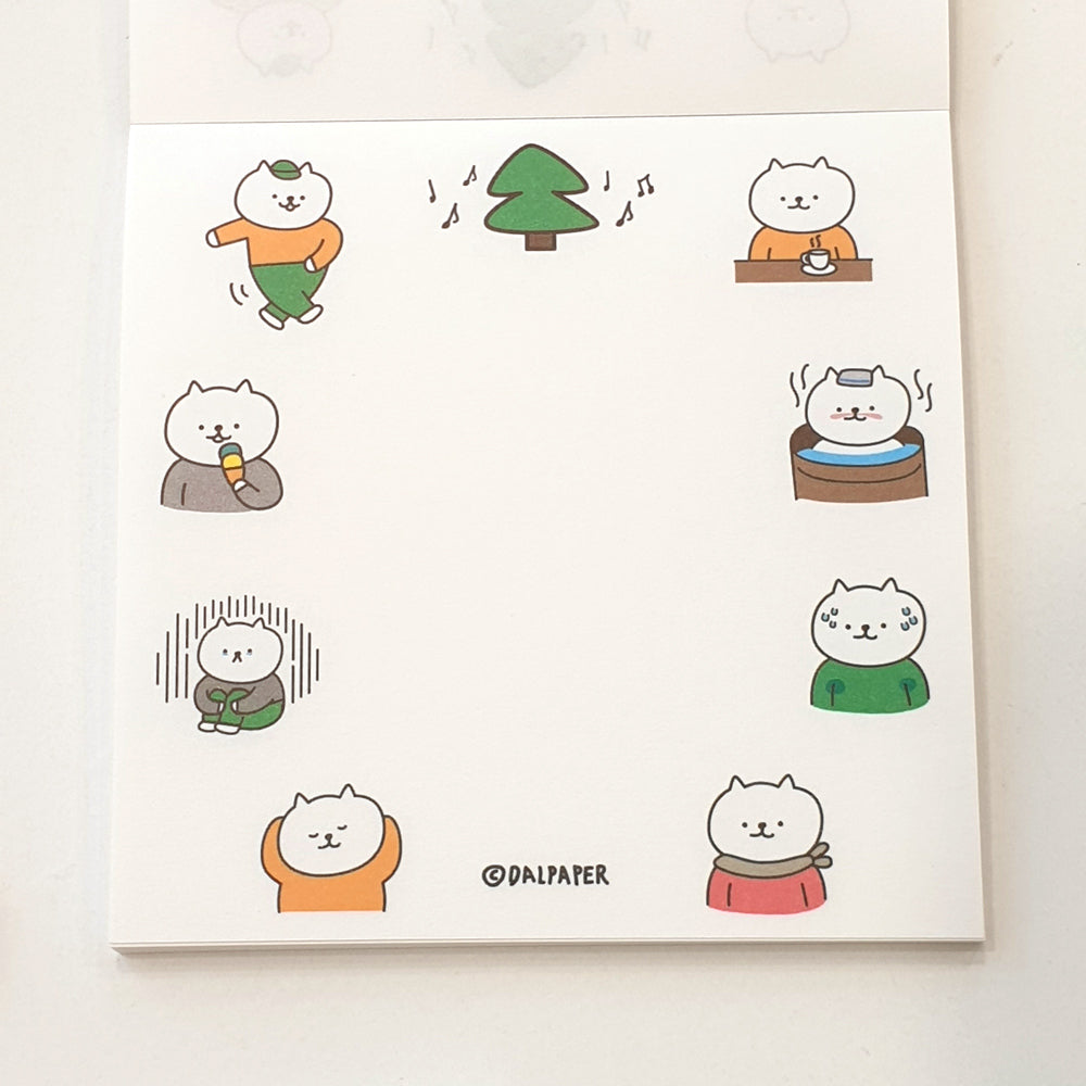Cat Forest Memo Pad