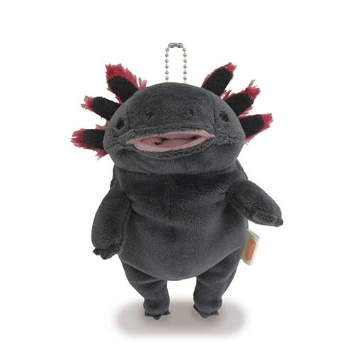 Mini Black Mochi Axolotl (13 cm)