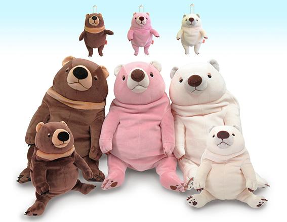 Medium Brown Mochi Bear (25 cm) · Disco Waffle