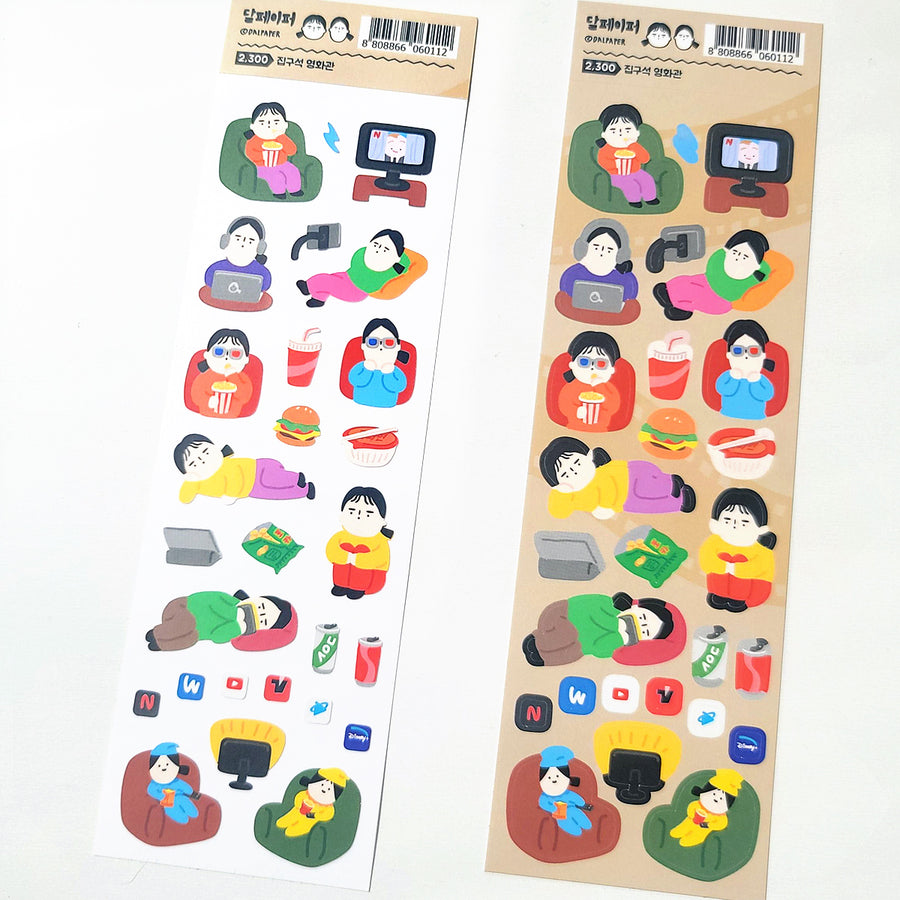 TV and Movie Stickers