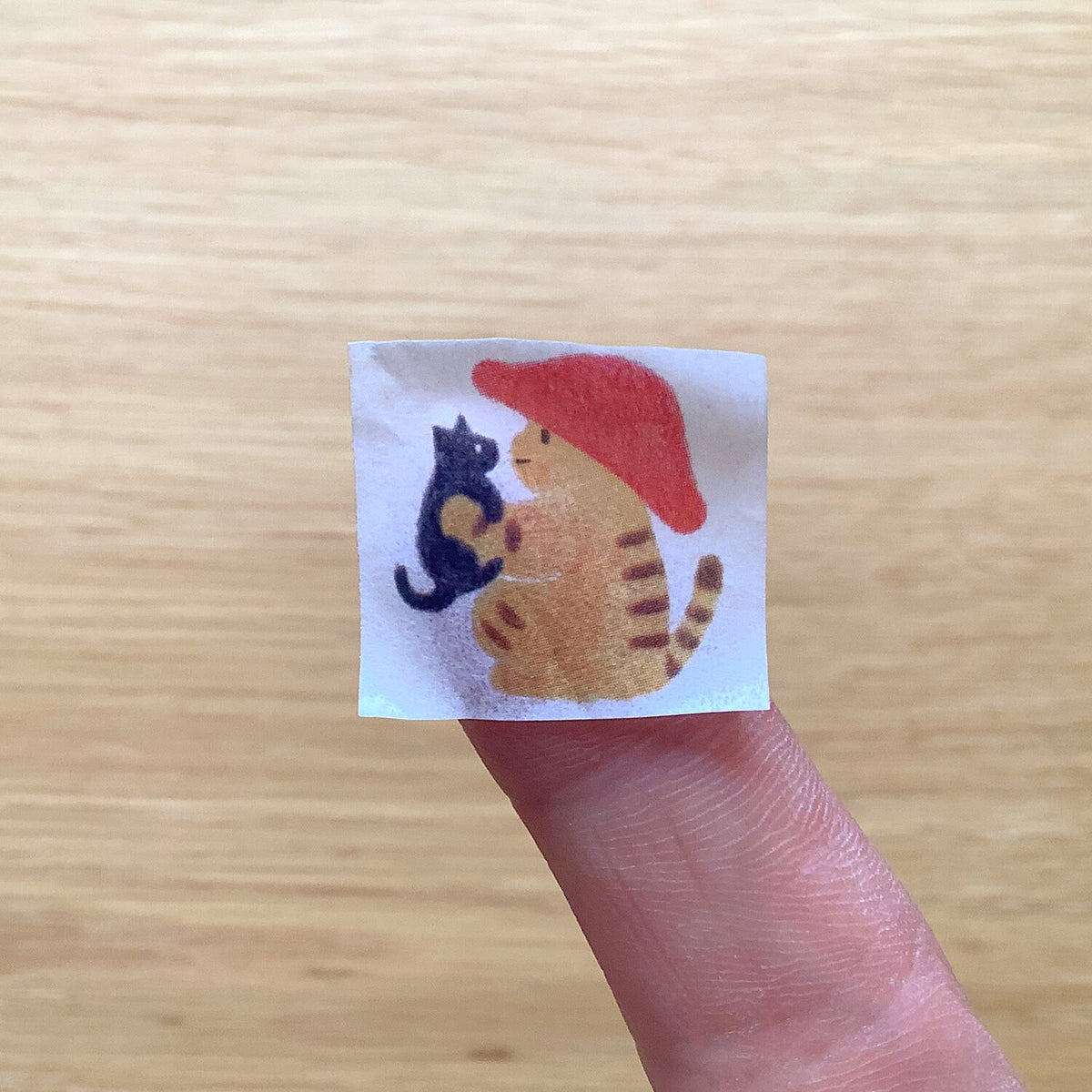 Mushroom Cats Washi Tape