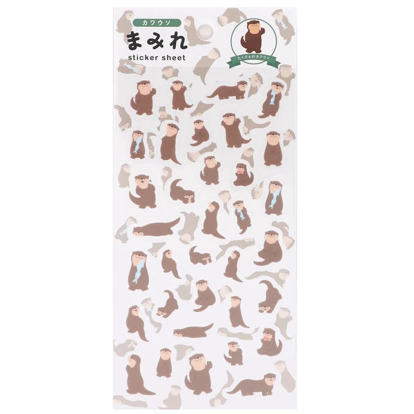 Mini Otter Stickers