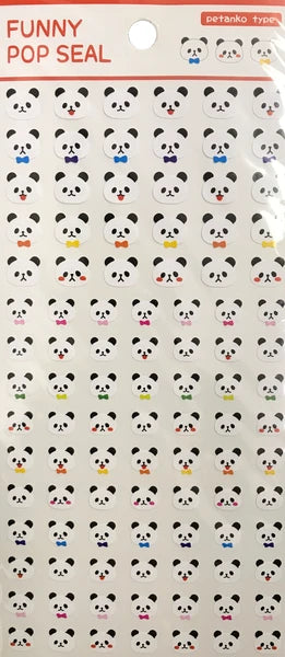 Mini Panda Stickers