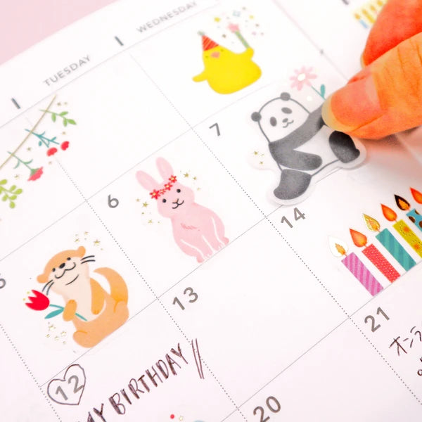 Party Animals Sticker Flakes