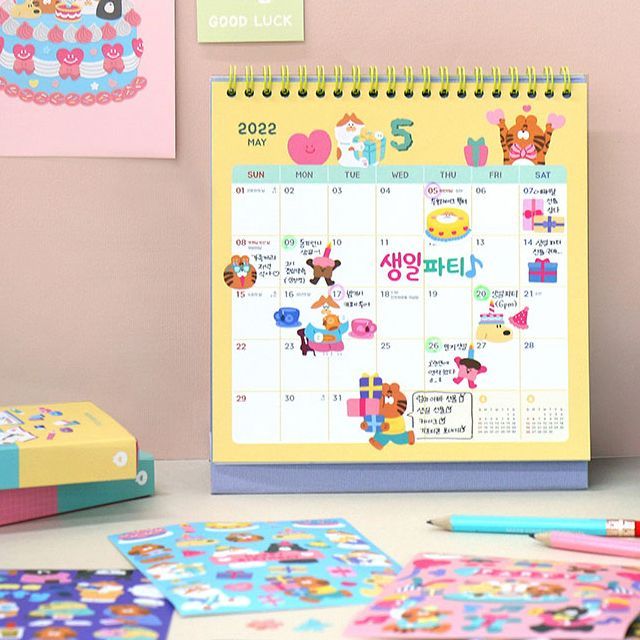 Party Time Animals Stickers Set