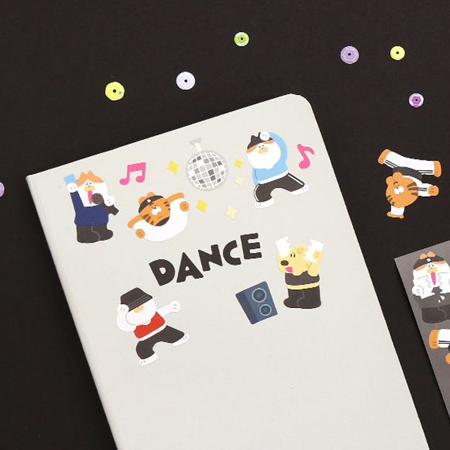 Party Time Animals Stickers Set