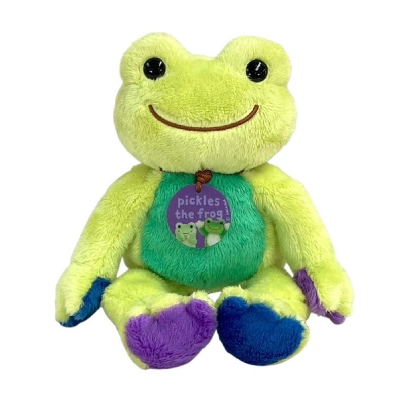 Green/Multi Pickles the Frog Photo Plush (26cm)