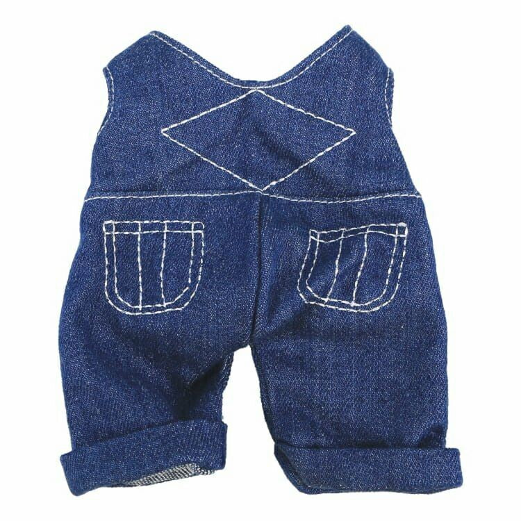 Denim Dungarees for Pickles (17cm)