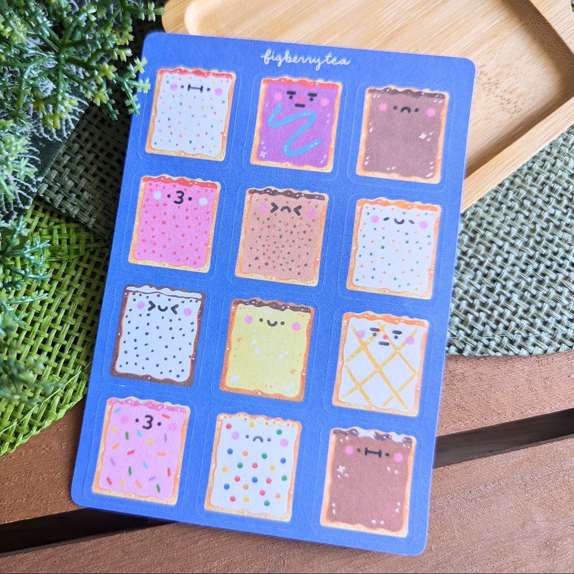 Kawaii Pop Tarts Stickers