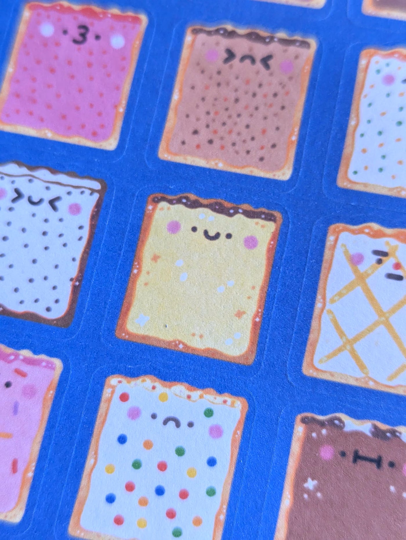 Kawaii Pop Tarts Stickers