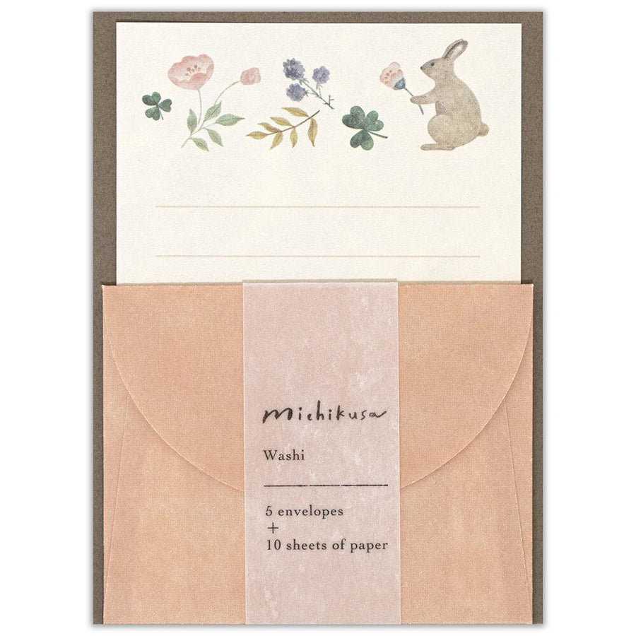 Little Brown Bunny Mini Letter Set
