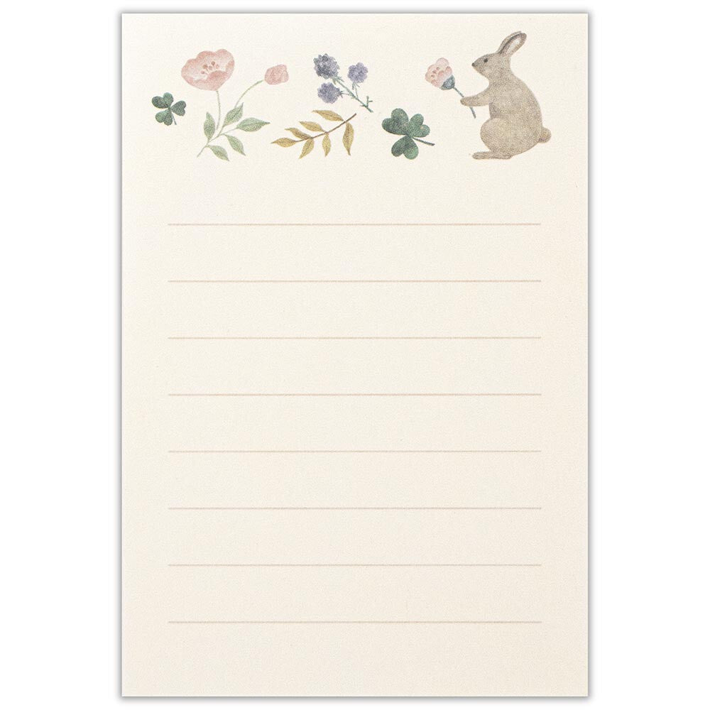 Little Brown Bunny Mini Letter Set