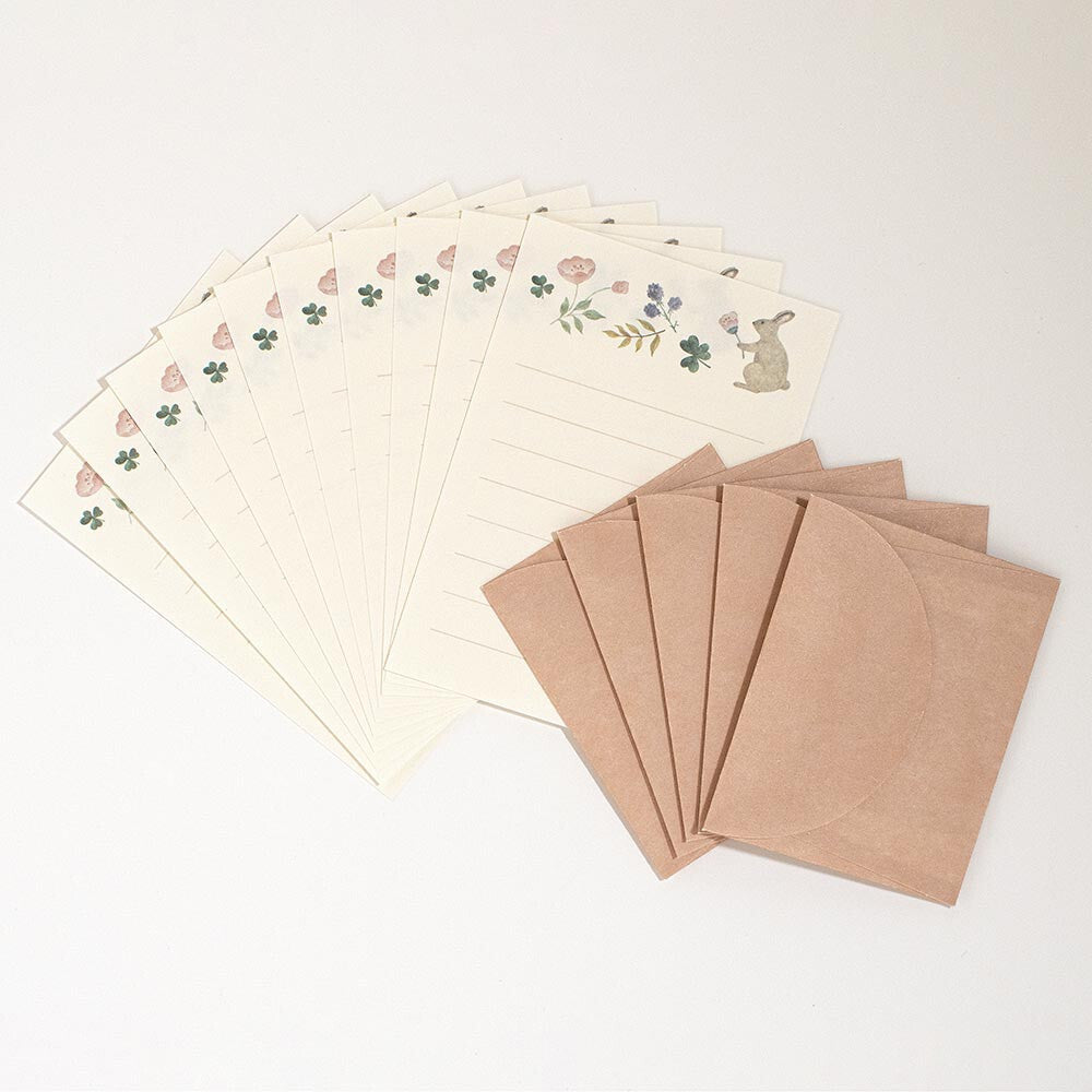 Little Brown Bunny Mini Letter Set