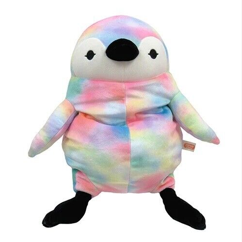 Large Rainbow Mochi Penguin (37 cm)