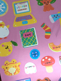 Random Doodles Kawaii Stickers