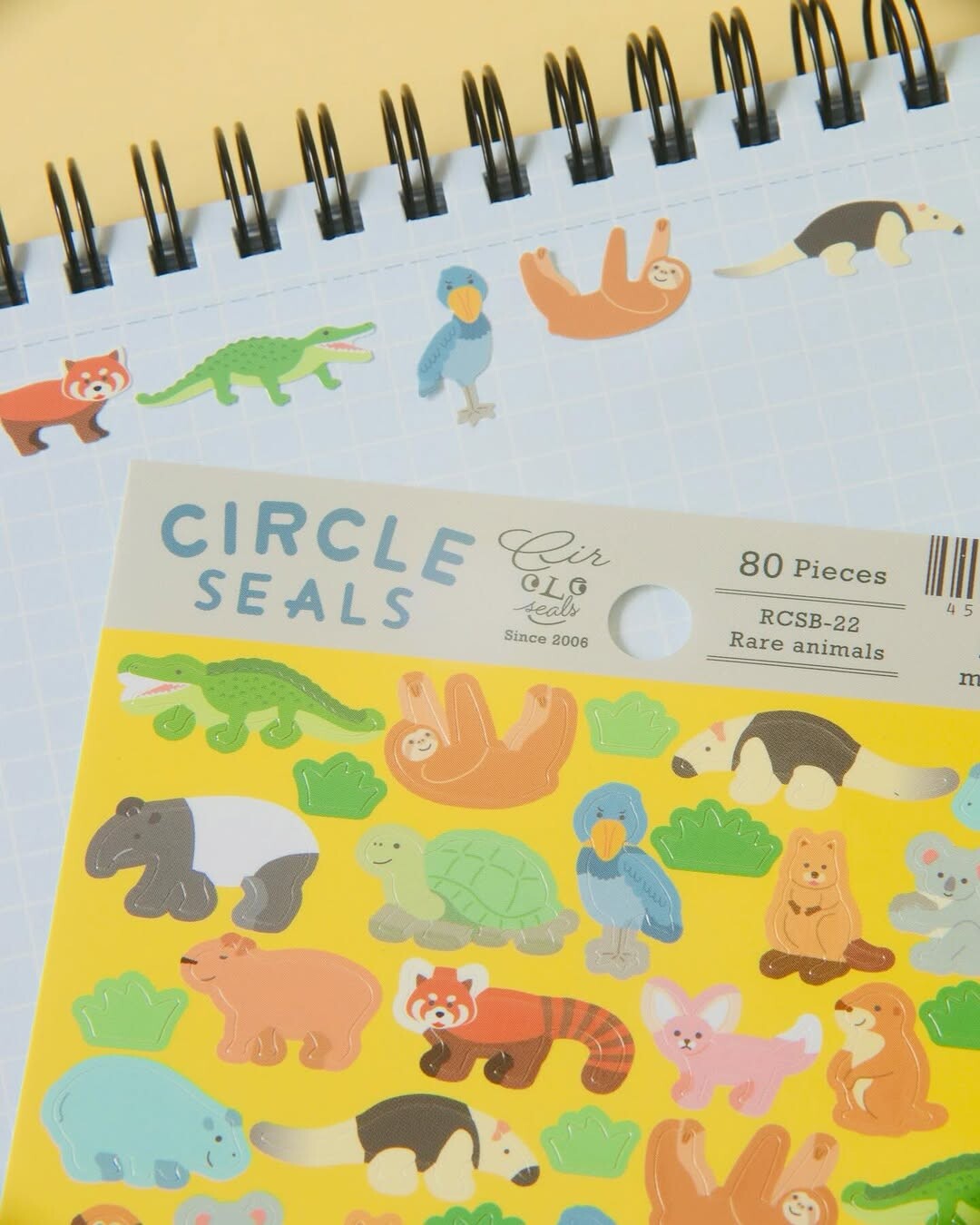 Rare Animals Stickers