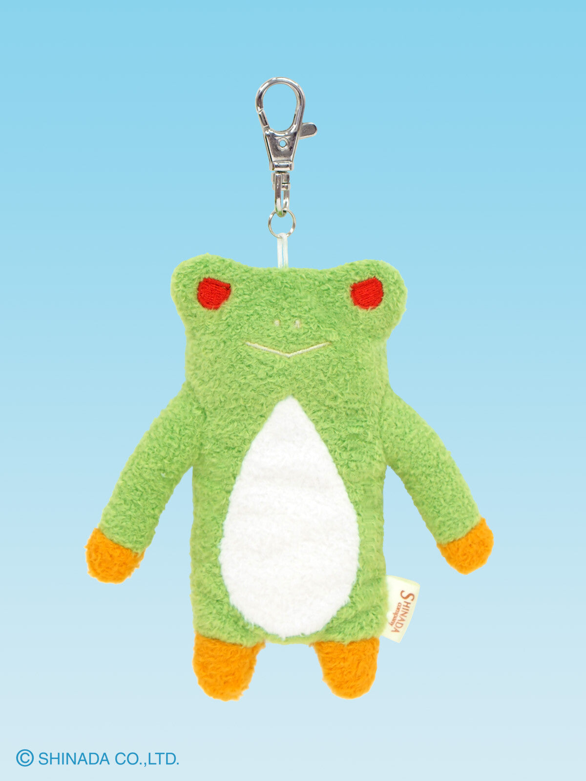 Fumofumo San Mini Red Eyed Frog 'Reel' Keychain (11cm)