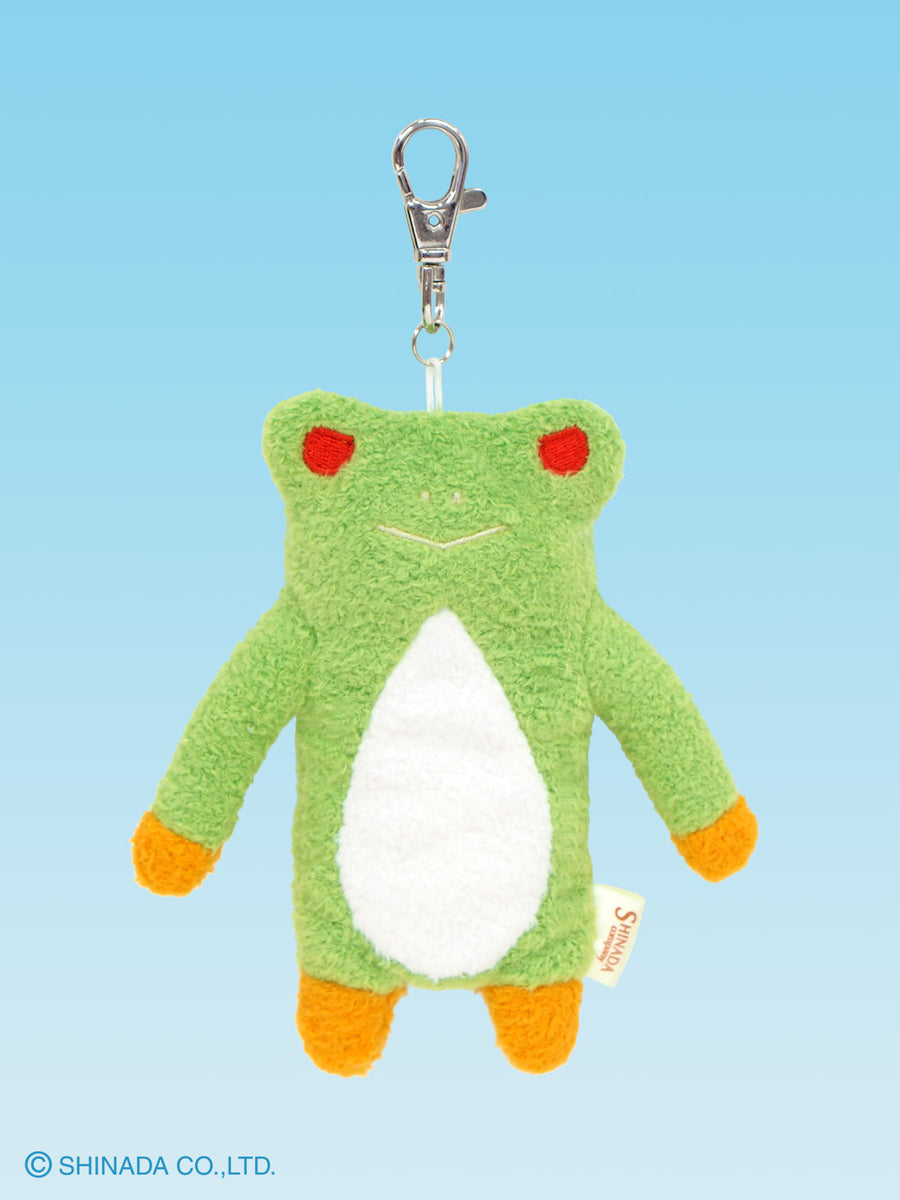 Fumofumo San Mini Red Eyed Frog 'Reel' Keychain (11cm)