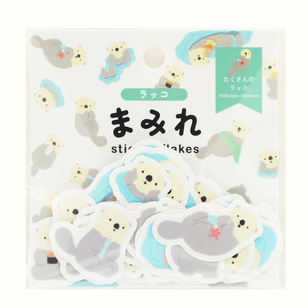 Sea Otter Sticker Flakes